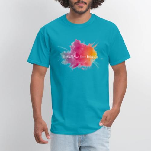 Full Heart Free Voice Color Burst Only - Men's T-Shirt