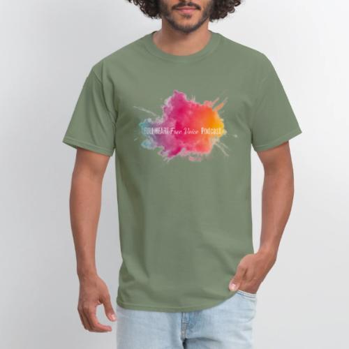 Full Heart Free Voice Color Burst Only - Men's T-Shirt