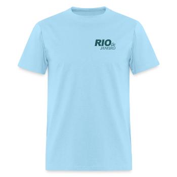 Rio de Janeiro Brazil - Men's T-Shirt - powder blue - Front - Jose (178cm)