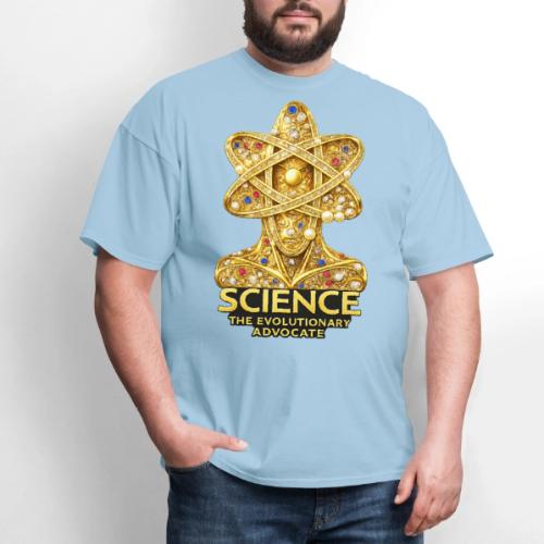 Science the Evolutionary Advocate - Men's T-Shirt