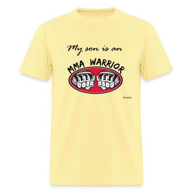 My son is an MMA warrior