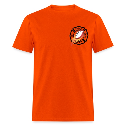 Fire Dept logo black - Men's T-Shirt