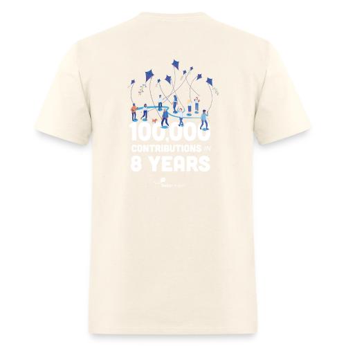 Zephyr 100,000 Contributions - Men's T-Shirt