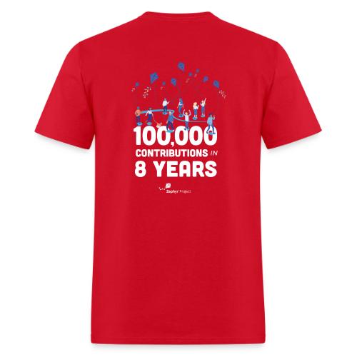 Zephyr 100,000 Contributions - Men's T-Shirt