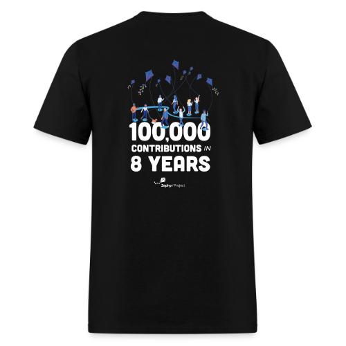 Zephyr 100,000 Contributions - Men's T-Shirt