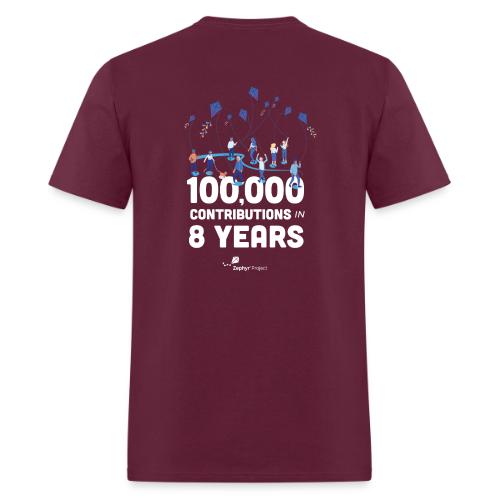 Zephyr 100,000 Contributions - Men's T-Shirt