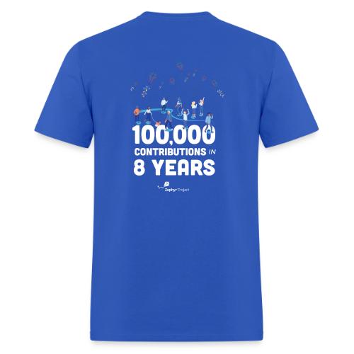 Zephyr 100,000 Contributions - Men's T-Shirt