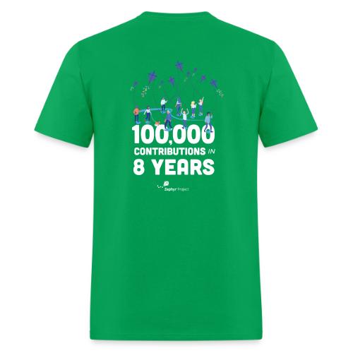 Zephyr 100,000 Contributions - Men's T-Shirt
