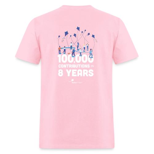 Zephyr 100,000 Contributions - Men's T-Shirt