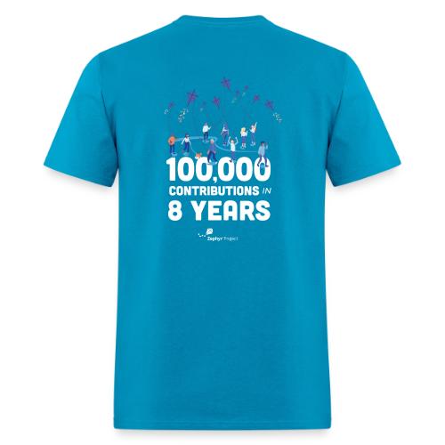 Zephyr 100,000 Contributions - Men's T-Shirt
