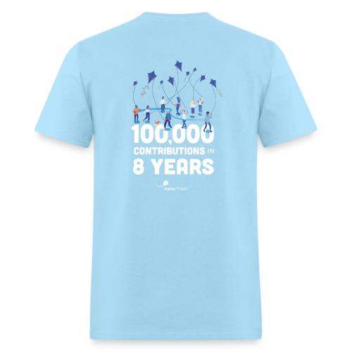 Zephyr 100,000 Contributions - Men's T-Shirt