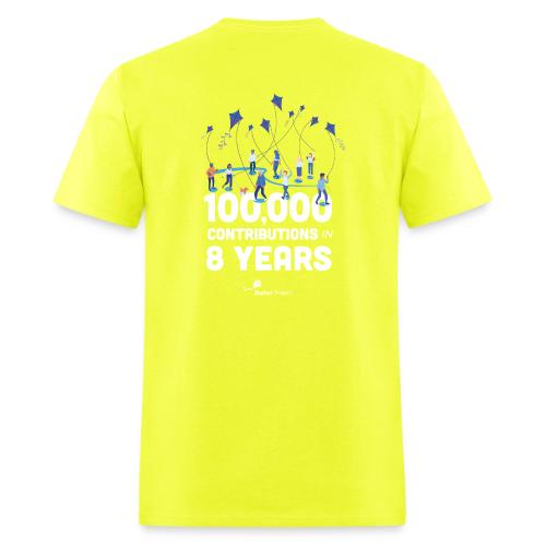 Zephyr 100,000 Contributions - Men's T-Shirt