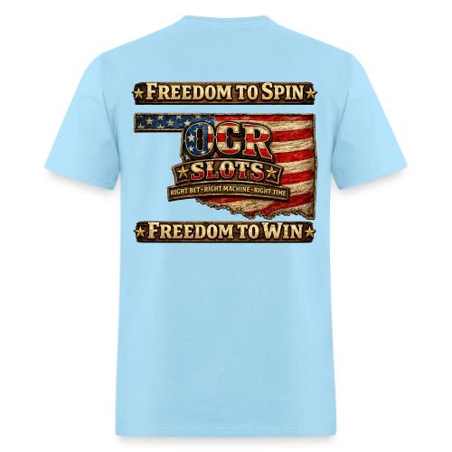 OCR Slots America's 250th Oklahoma - Men's T-Shirt