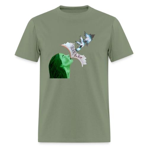 Full Heart Free Voice Cover Art Cut Out - Men's T-Shirt
