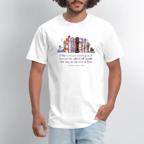 Still Life with Banned Books - Men's T-Shirt