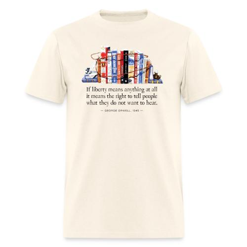 Still Life with Banned Books - Men's T-Shirt