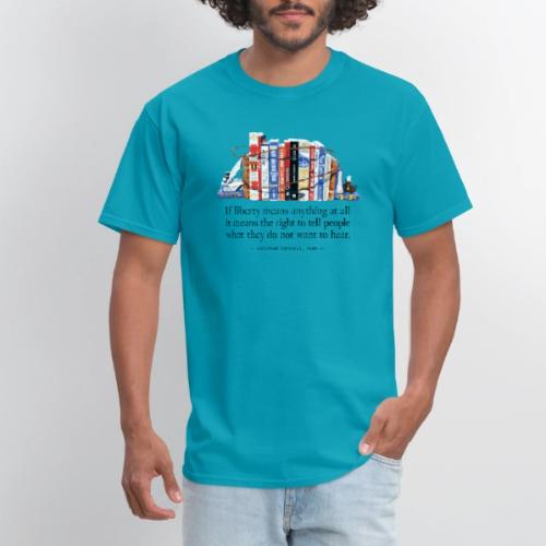 Still Life with Banned Books - Men's T-Shirt