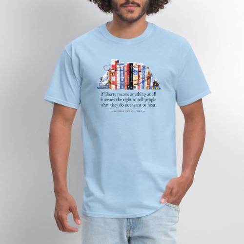 Still Life with Banned Books - Men's T-Shirt