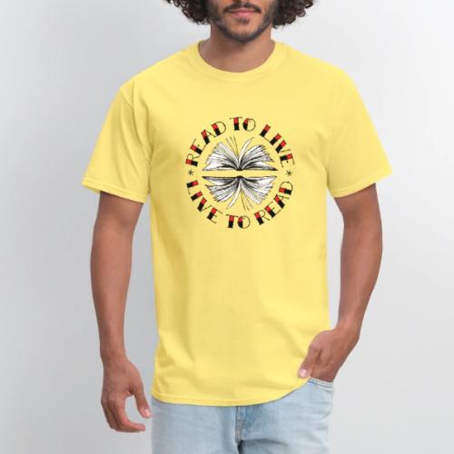 Read to Live - Men's T-Shirt