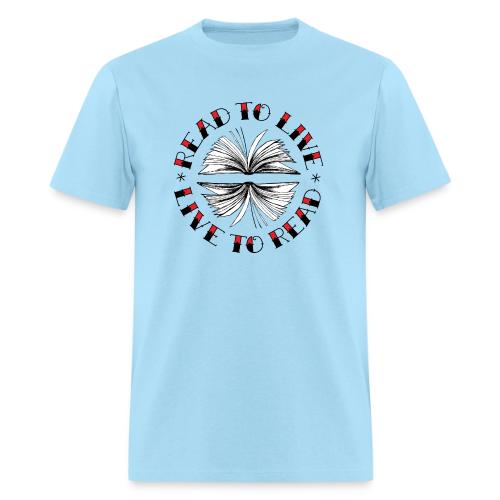 Read to Live - Men's T-Shirt
