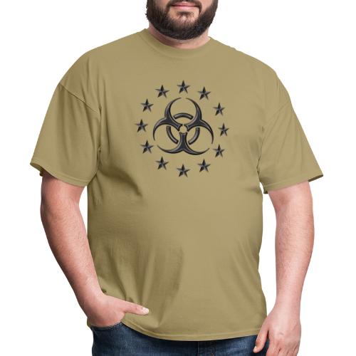 Biological hazard, Biohazard, Pandemic zombie flu - Men's T-Shirt