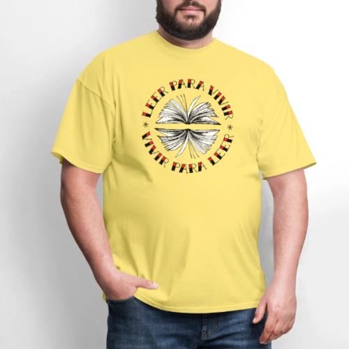 Leer Para Vivir - Men's T-Shirt