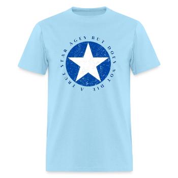 Eternal Star - Men's T-Shirt - powder blue - Front - Jose (178cm)