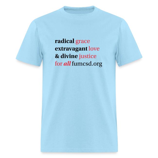Grace. Love. Justice. serif font