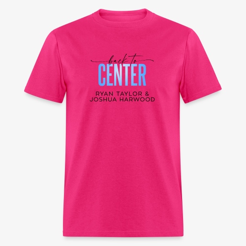 Back to Center Title Black - Men's T-Shirt
