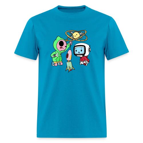 VRX Friends Spaceship - Men's T-Shirt