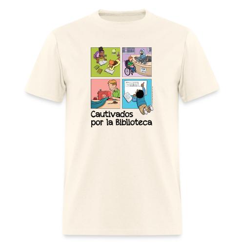 Cautivados por la Biblioteca - Men's T-Shirt