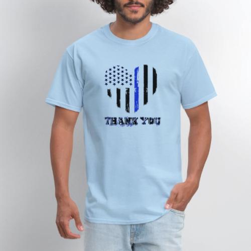 Police Thank You - Men's T-Shirt
