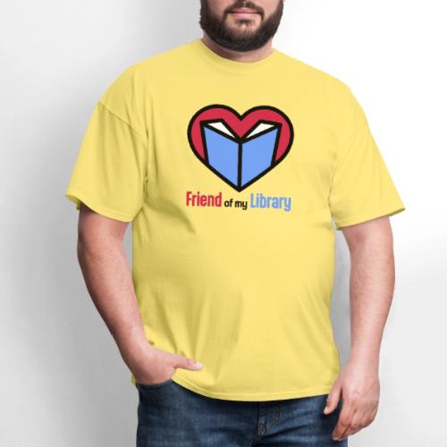 I'm a Friend of My Library - Men's T-Shirt