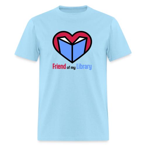 I'm a Friend of My Library - Men's T-Shirt
