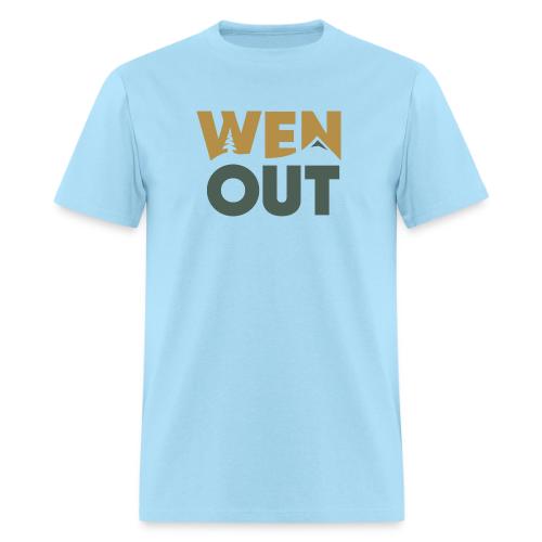 WenOut Logo (dark) - Men's T-Shirt