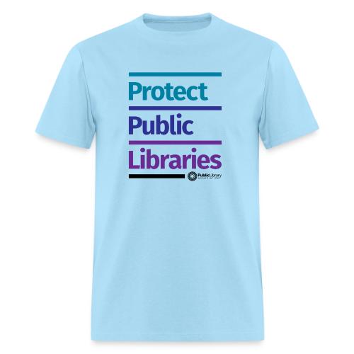 PLA Protect Public Libraries - Men's T-Shirt