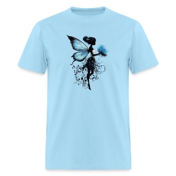 Serene Ferry at Sunset - Men's T-Shirt - powder blue - Front - Jose (178cm)