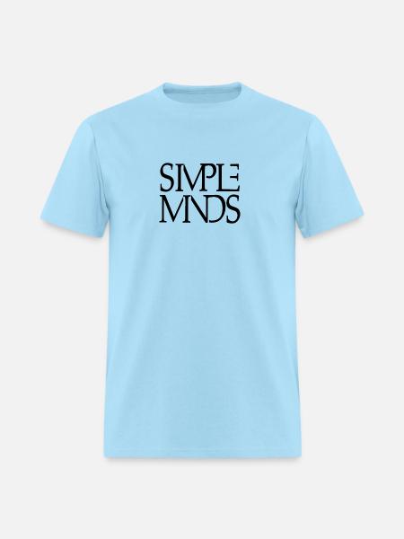 Simple Minds bans merch - Men's T-Shirt - powder blue