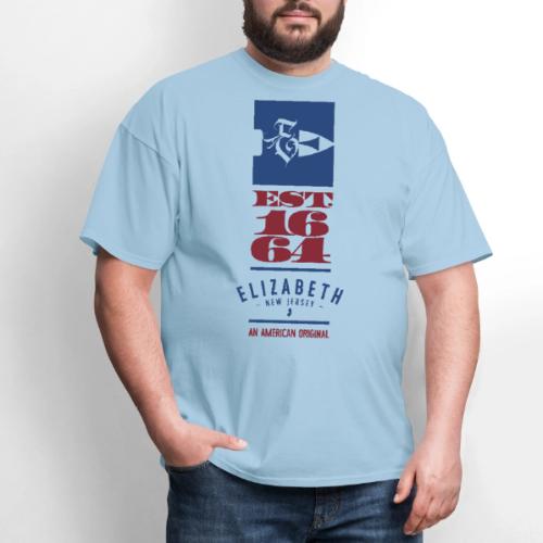 American Original - Rebel E 1664 - RWB - Men's T-Shirt