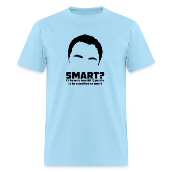 The Big Bang Theory Sheldon - Men's T-Shirt - powder blue - Front - Jose (178cm)