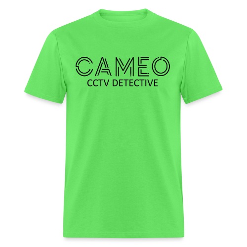 CAMEO CCTV Detective (Black Logo) - Men's T-Shirt