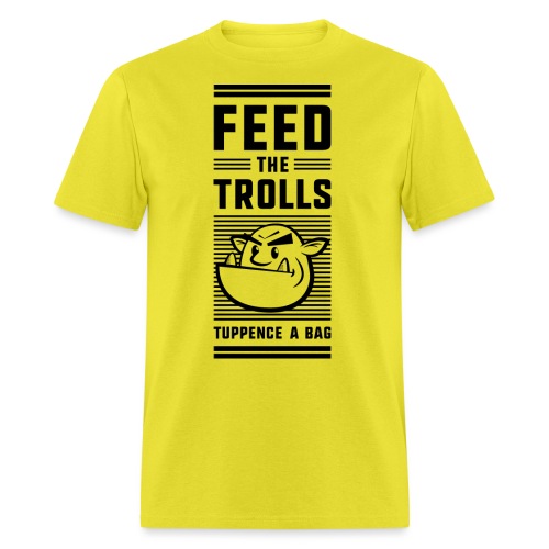 Feed the Trolls T-Shirt - Men's T-Shirt