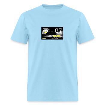 THE PURE VISION - Men's T-Shirt - powder blue - Front - Jose (178cm)