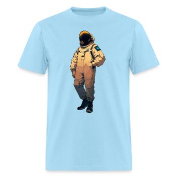 Astronaut in Sneakers - Men's T-Shirt - powder blue - Front - Jose (178cm)