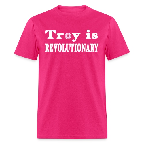 New York Old School Troy is Revolutionary Shirt - Men's T-Shirt
