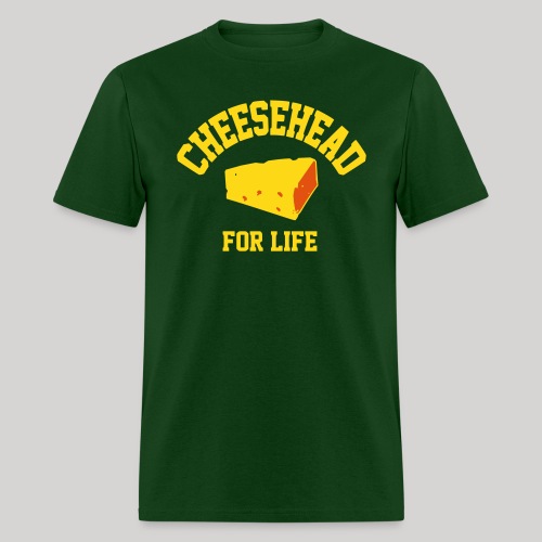 Cheesehead for life - Men's T-Shirt
