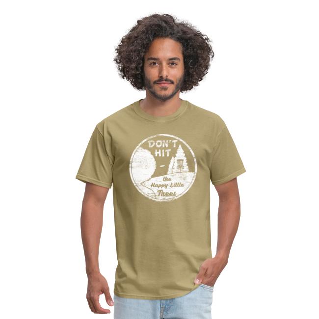 Don't Hit the Happy Little Trees Disc Golf Shirt