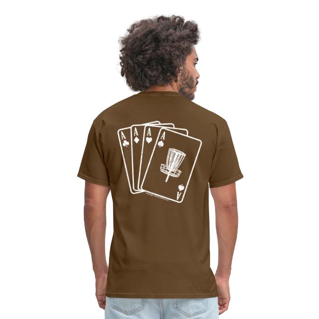 Disc Golf Aces Playing Cards White Print