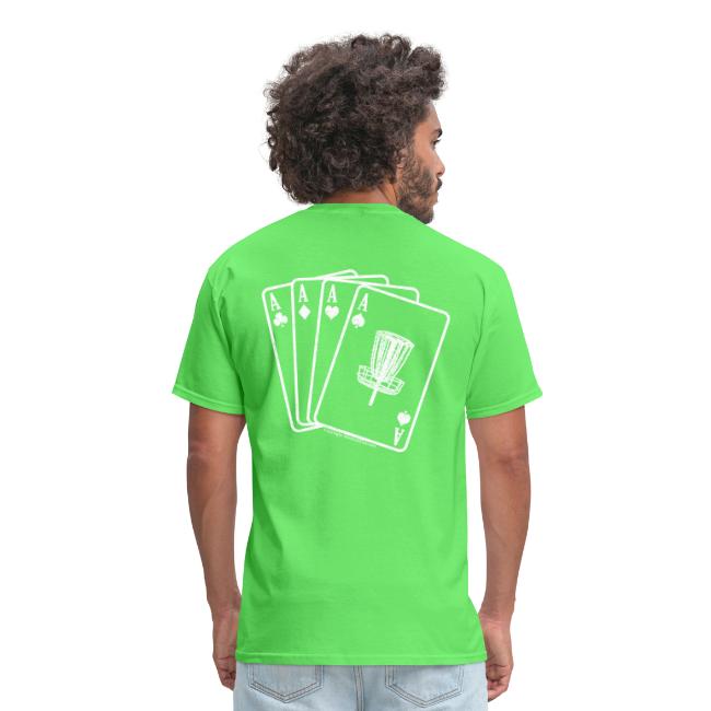 Disc Golf Aces Playing Cards White Print