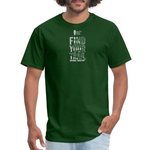 Find Your Trail Topo: National Trails Day - Men's T-Shirt